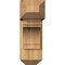Ekena Millwork Merced Craftsman Rough Sawn Bracket w/ Offset Brace, Western Red Cedar, 8"W x 22"D x 22"H BKT0806X22X22MRC04RWR - alternate 2